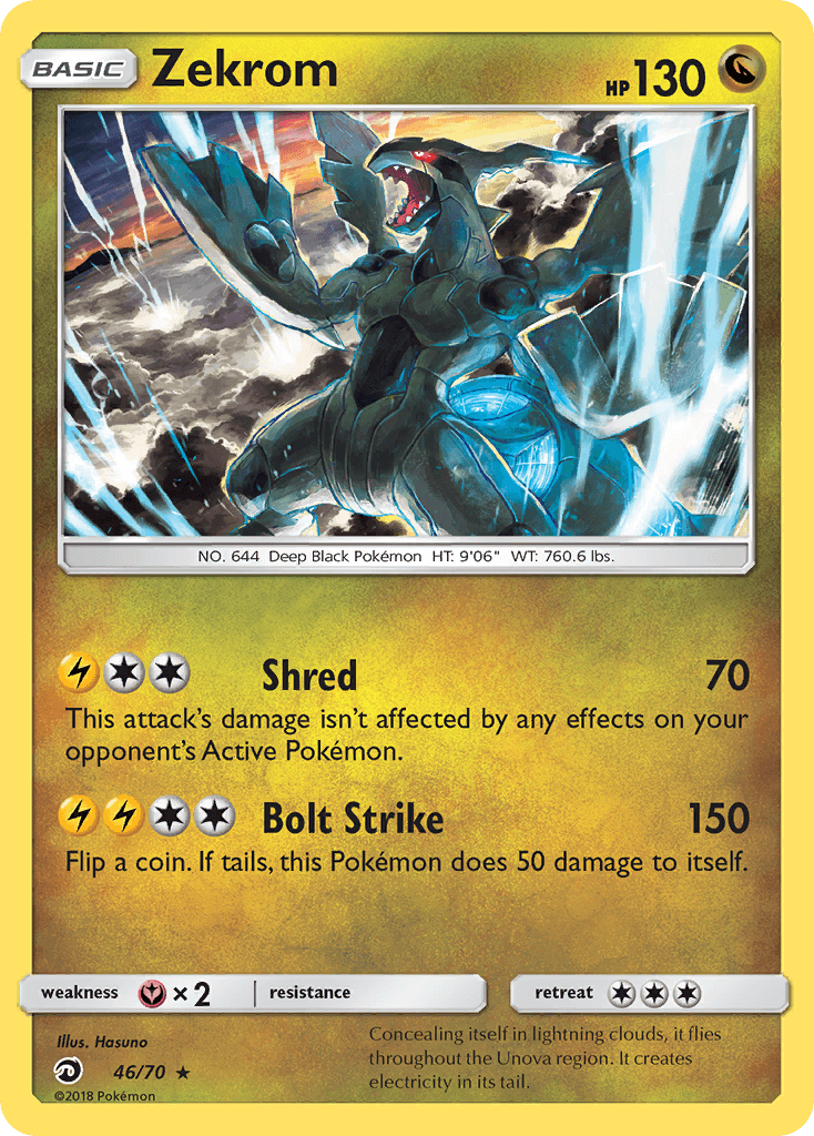 Zekrom, Dragon Majesty 46