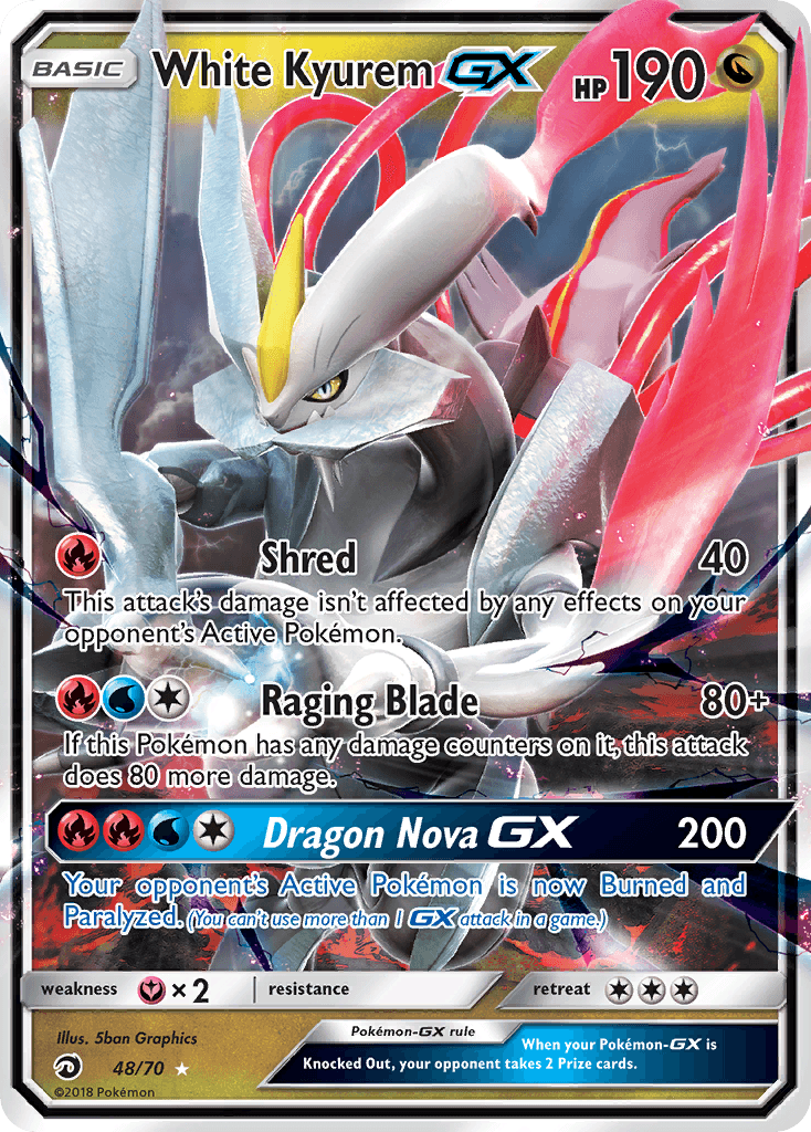 White Kyurem-GX, Dragon Majesty 48