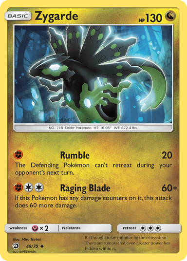 Zygarde, Dragon Majesty 49