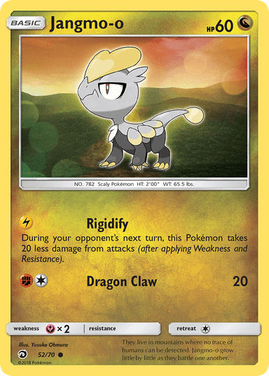 Jangmo-o, Dragon Majesty 52
