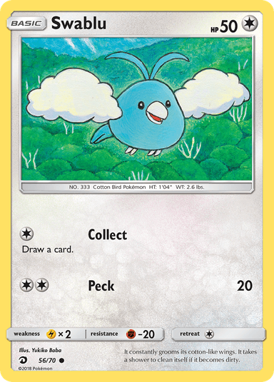 Swablu, Dragon Majesty 56