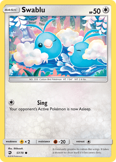Swablu, Dragon Majesty 57