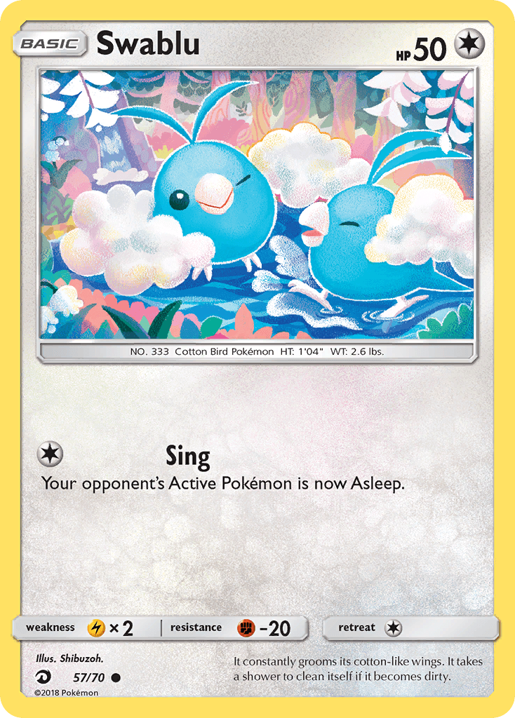 Swablu, Dragon Majesty 57