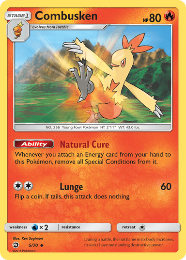 Combusken, Dragon Majesty 5