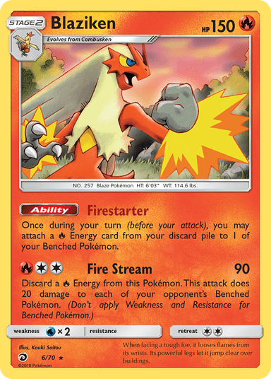 Blaziken, Dragon Majesty 6