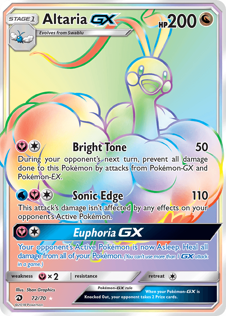 Altaria-GX, Dragon Majesty 72