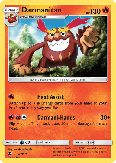 Darmanitan, Dragon Majesty 9