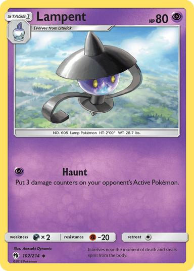 Lampent, Lost Thunder 102