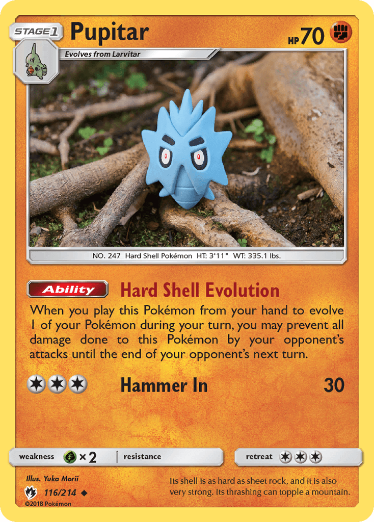 Pupitar, Lost Thunder 116