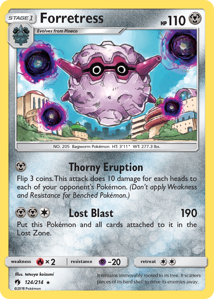 Forretress, Lost Thunder 124