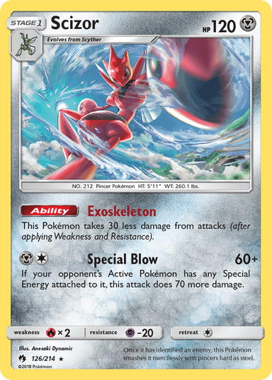 Scizor, Lost Thunder 126