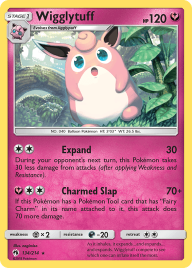 Wigglytuff, Lost Thunder 134