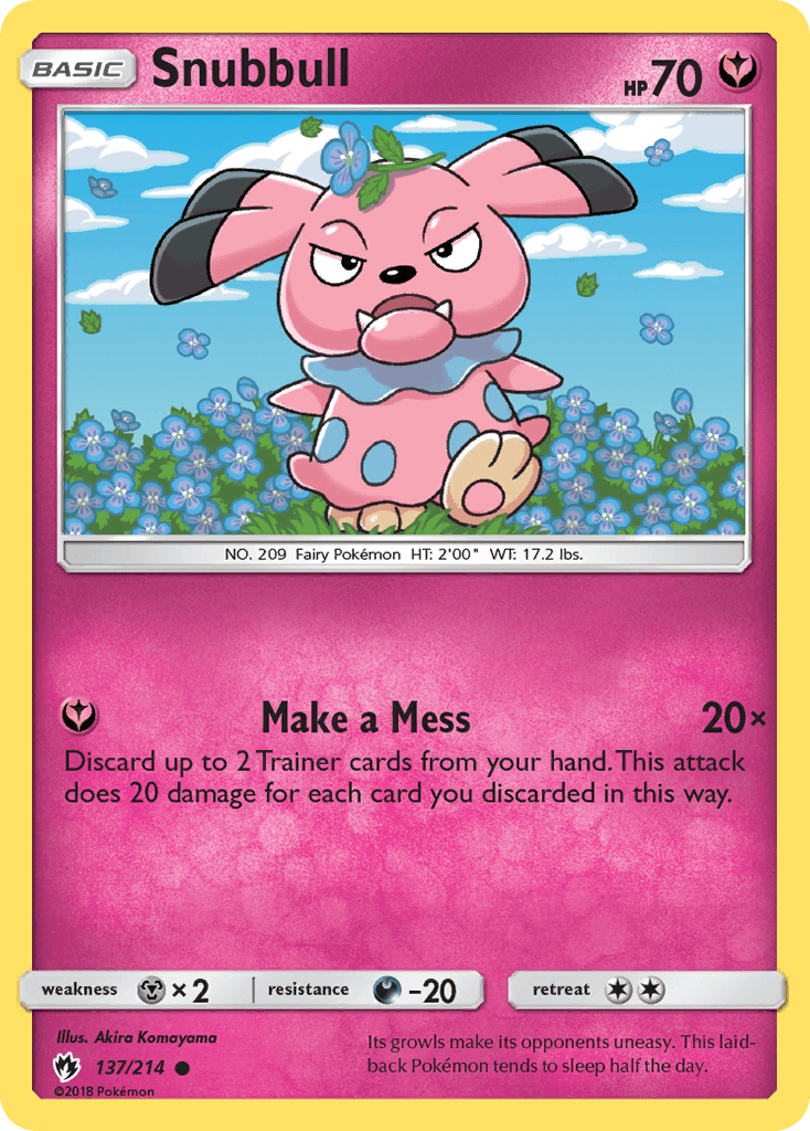 Snubbull, Lost Thunder 137