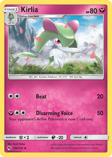 Kirlia, Lost Thunder 140