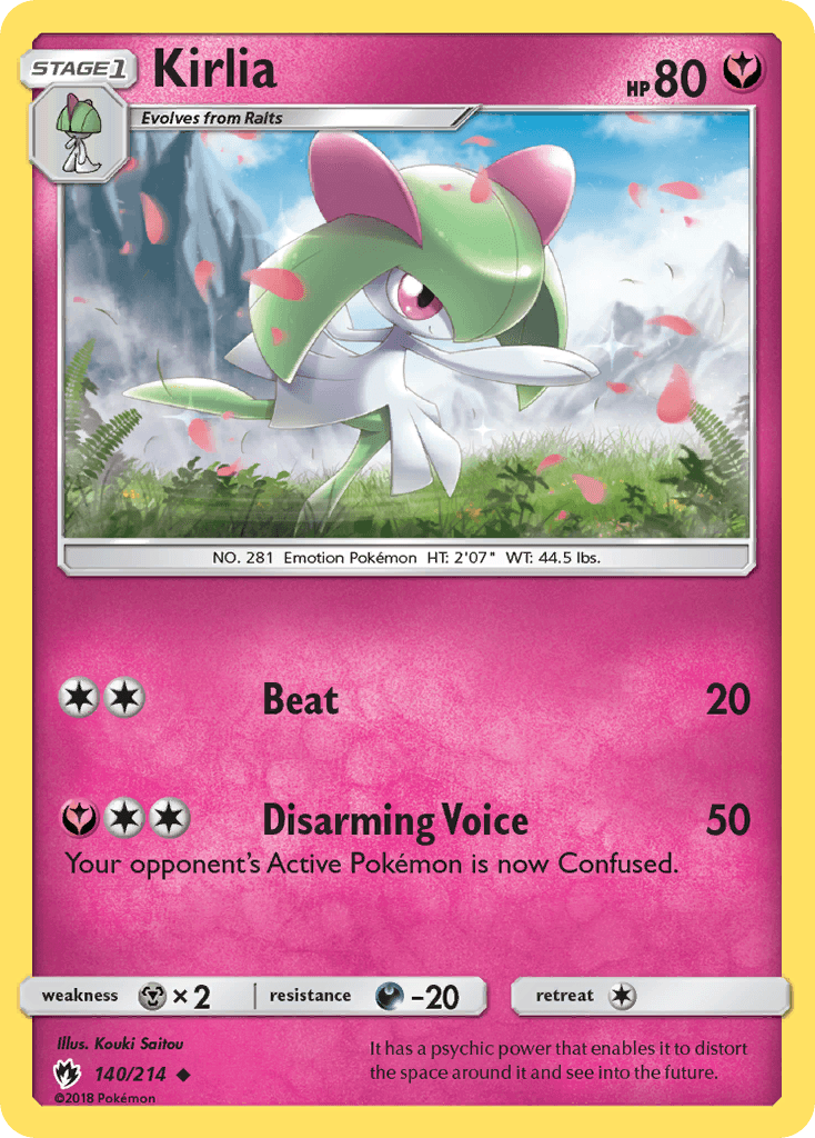 Kirlia, Lost Thunder 140