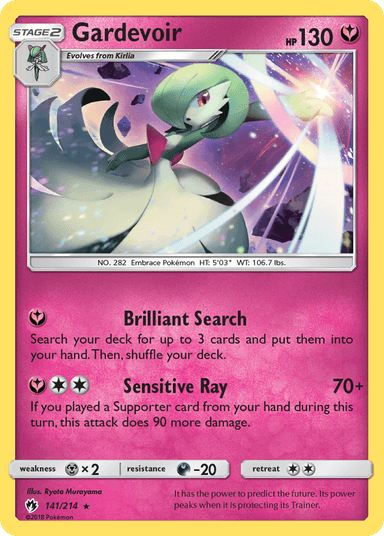 Gardevoir, Lost Thunder 141