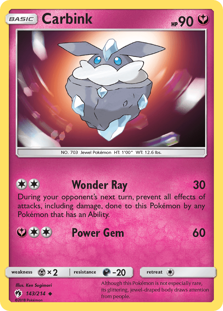 Carbink, Lost Thunder 143