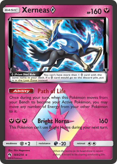 Xerneas ◇, Lost Thunder 144