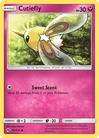 Cutiefly, Lost Thunder 145