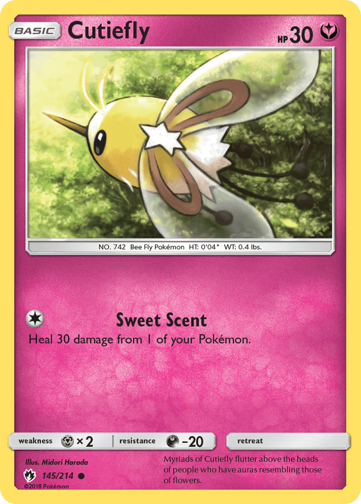 Cutiefly, Lost Thunder 145