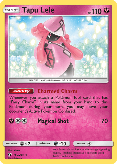 Tapu Lele, Lost Thunder 150