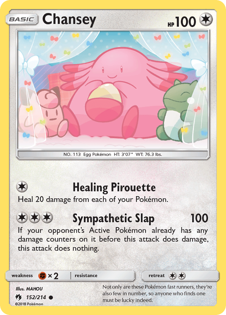 Chansey, Lost Thunder 152