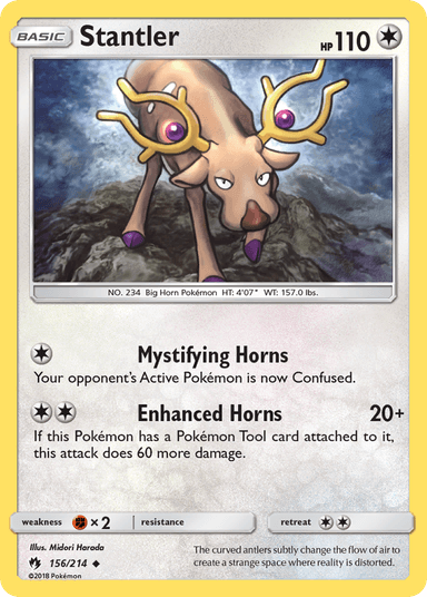 Stantler, Lost Thunder 156