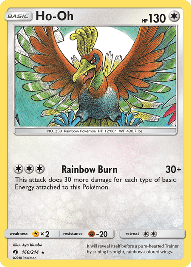 Ho-Oh, Lost Thunder 160
