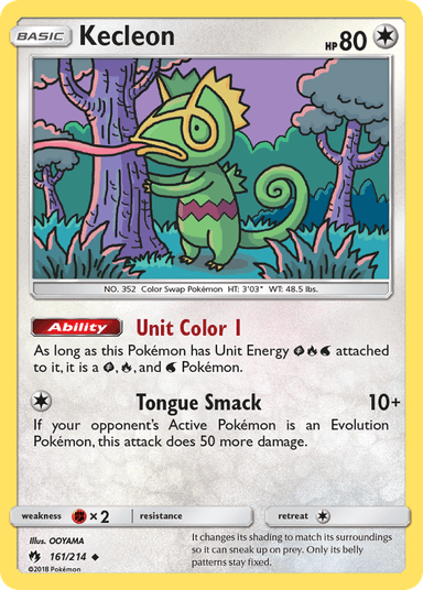 Kecleon, Lost Thunder 161