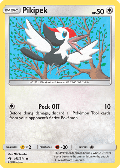 Pikipek, Lost Thunder 163