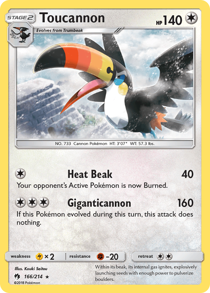 Toucannon, Lost Thunder 166