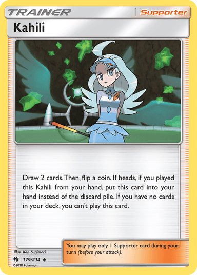 Kahili, Lost Thunder 179
