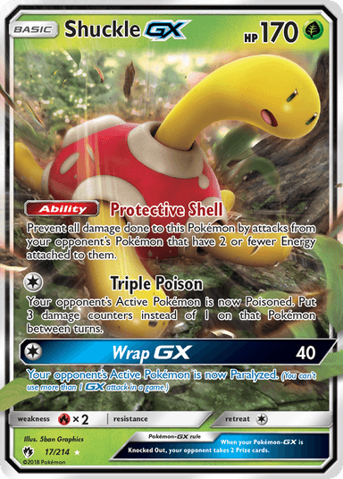 Shuckle-GX, Lost Thunder 17