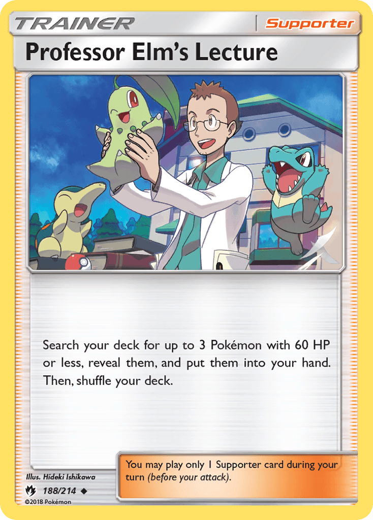Professor Elm's Lecture, Lost Thunder 188