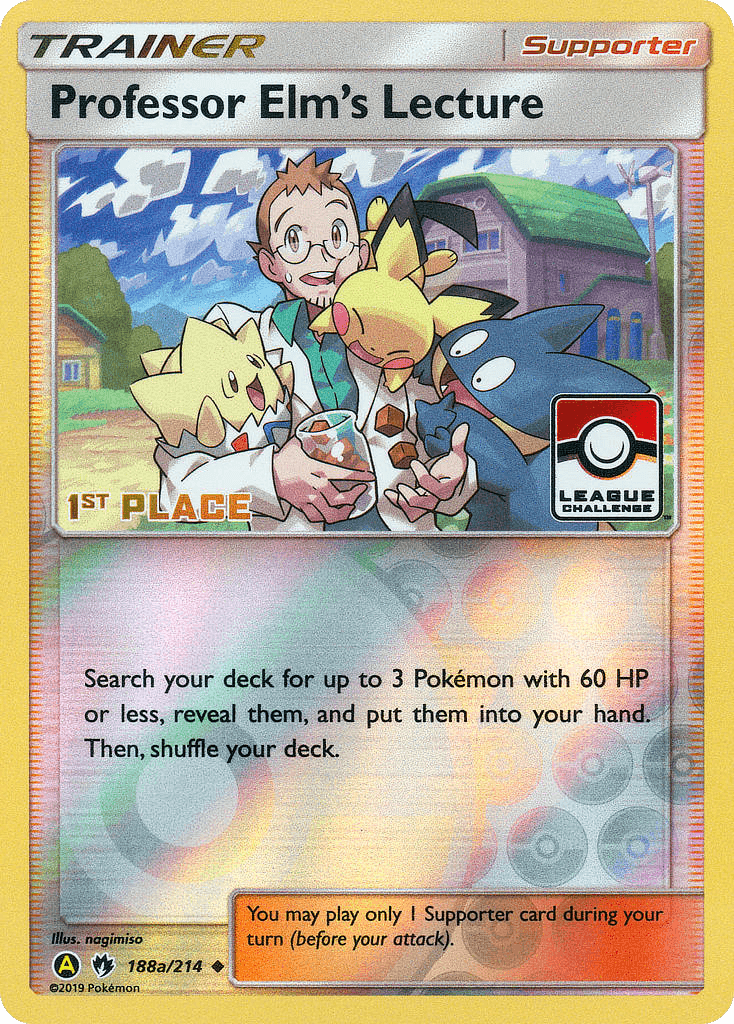 Professor Elm's Lecture, Lost Thunder 188a
