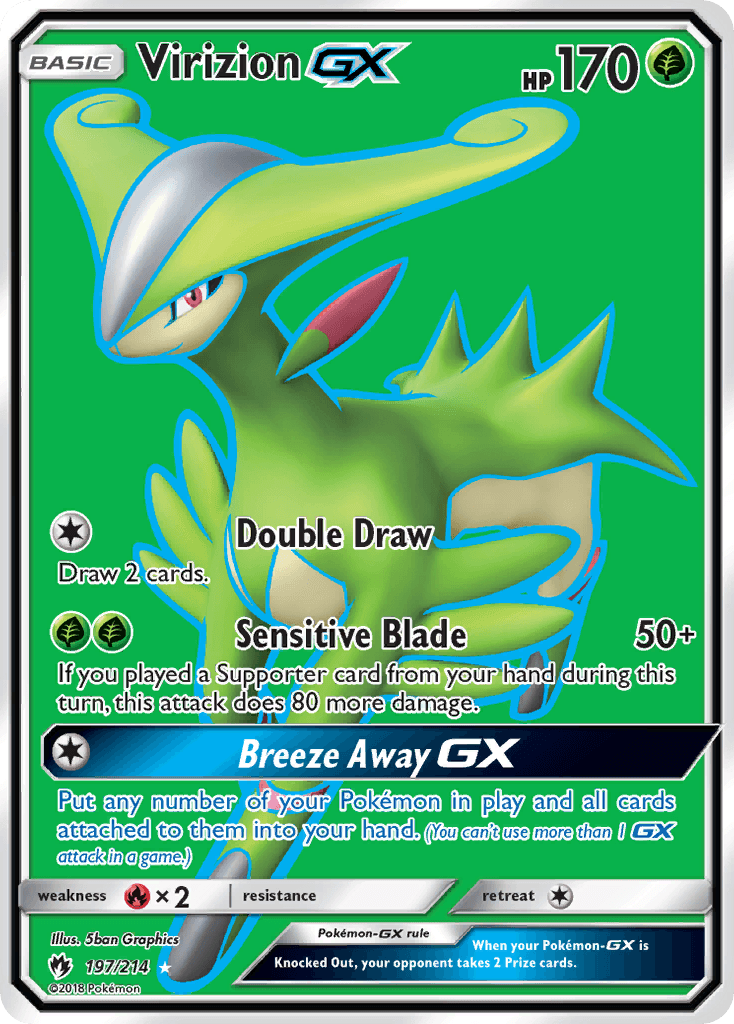 Virizion-GX, Lost Thunder 197