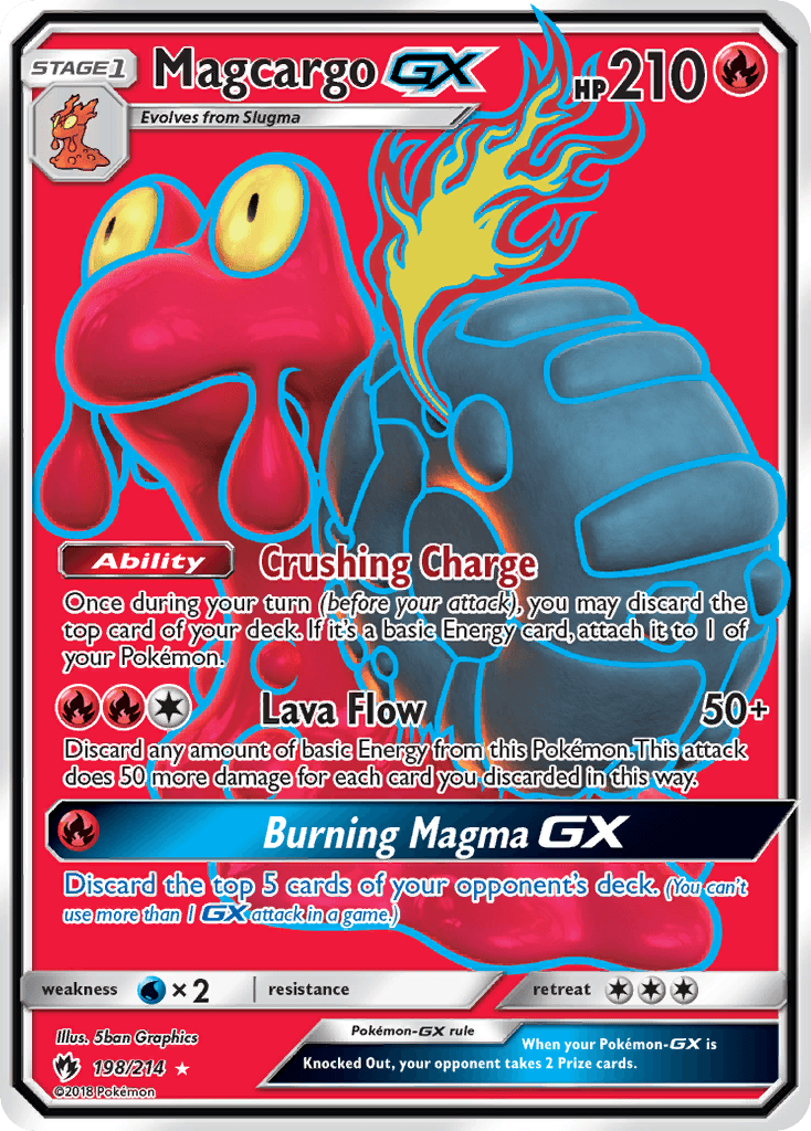 Magcargo-GX, Lost Thunder 198