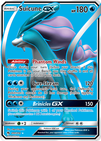 Suicune-GX, Lost Thunder 200