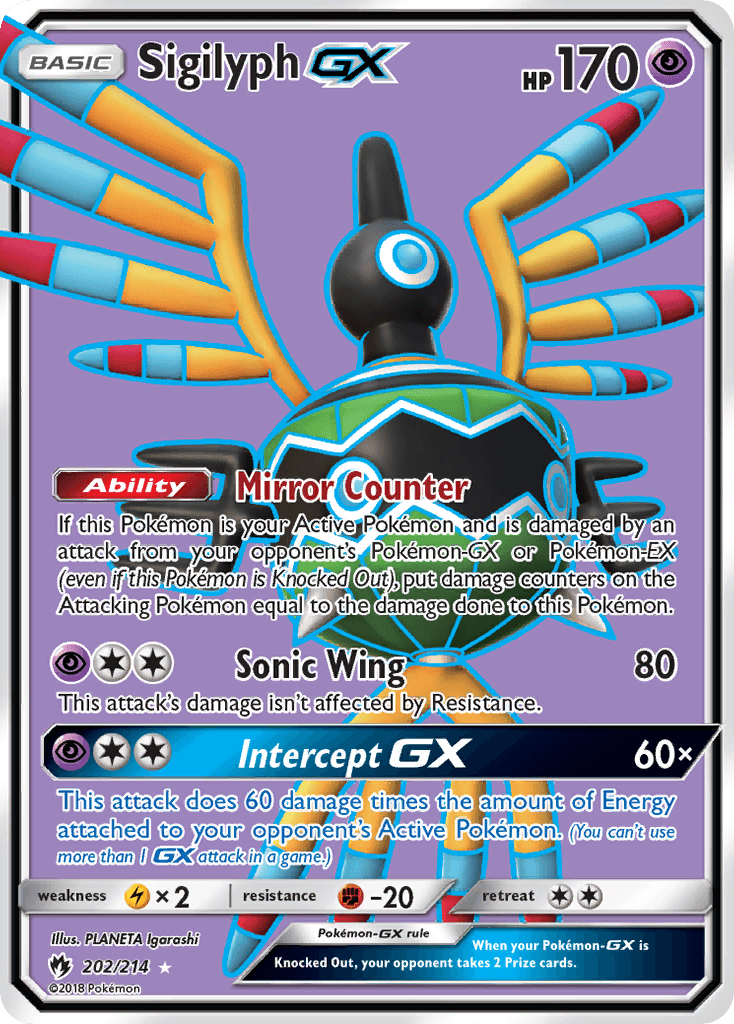 Sigilyph-GX, Lost Thunder 202