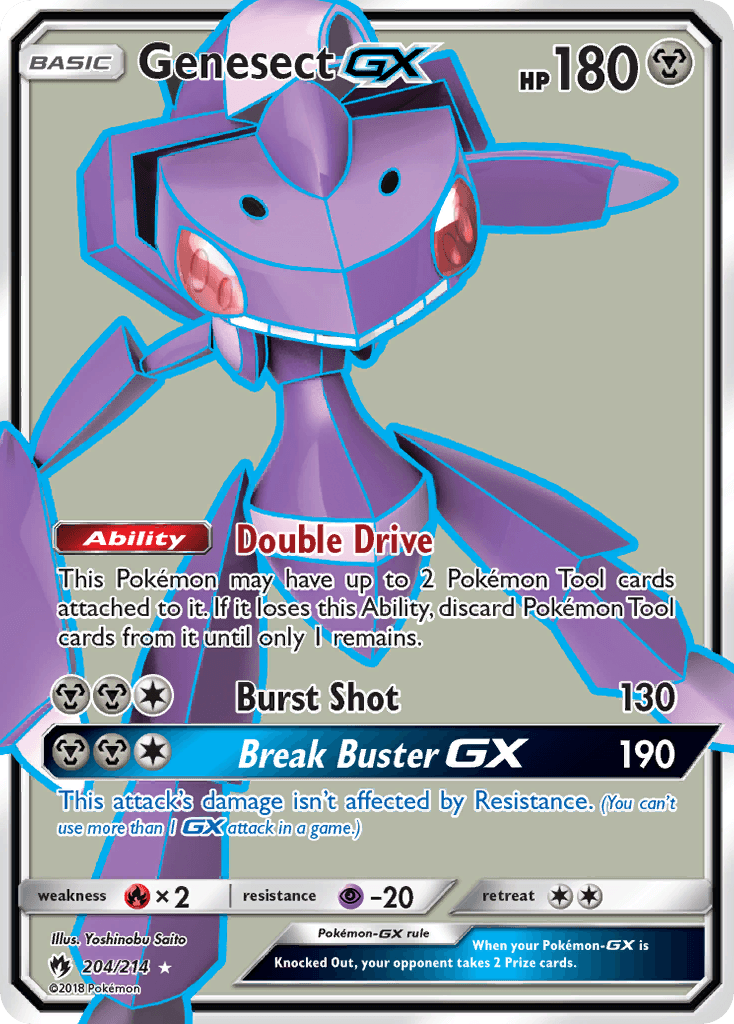 Genesect-GX, Lost Thunder 204