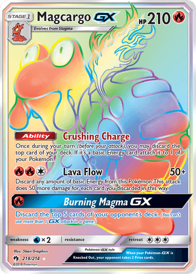 Magcargo-GX, Lost Thunder 218