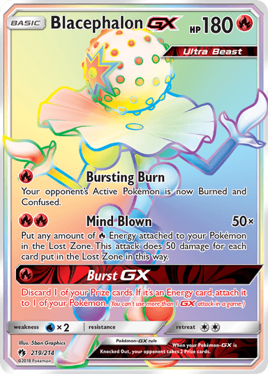 Blacephalon-GX, Lost Thunder 219