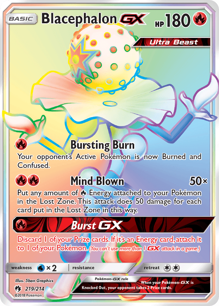 Blacephalon-GX, Lost Thunder 219