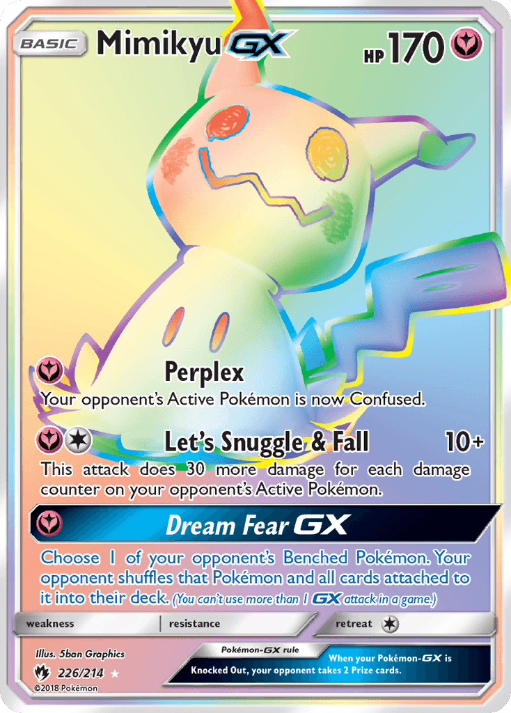 Mimikyu-GX, Lost Thunder 226