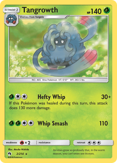 Tangrowth, Lost Thunder 2