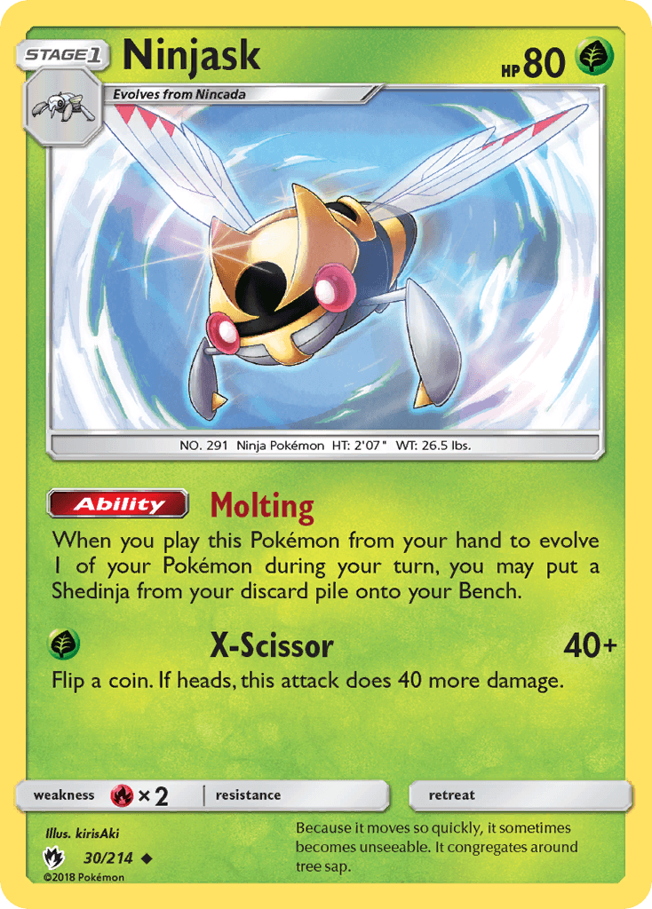 Ninjask, Lost Thunder 30