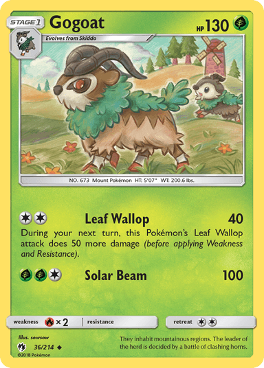 Gogoat, Lost Thunder 36