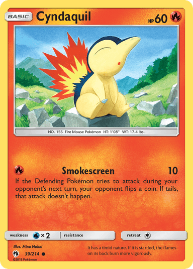 Cyndaquil, Lost Thunder 39