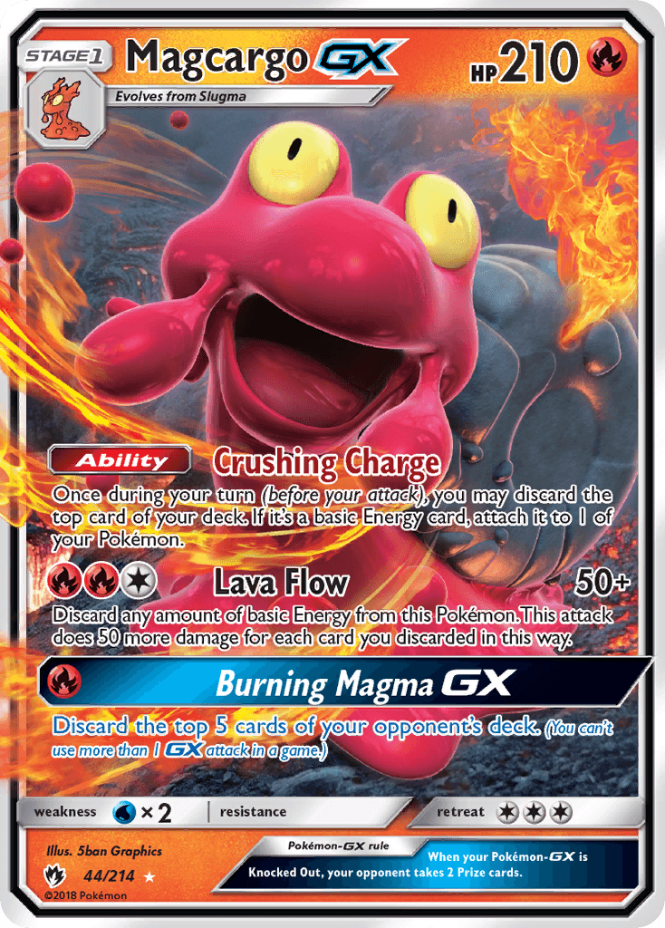 Magcargo-GX, Lost Thunder 44