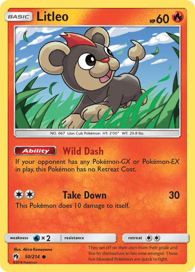 Litleo, Lost Thunder 50